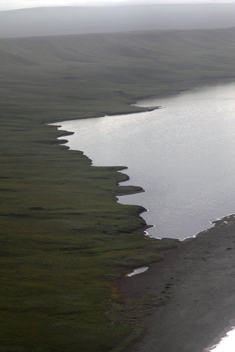 Photos taken from the float plane between Kotzebue and Cape Lisburne