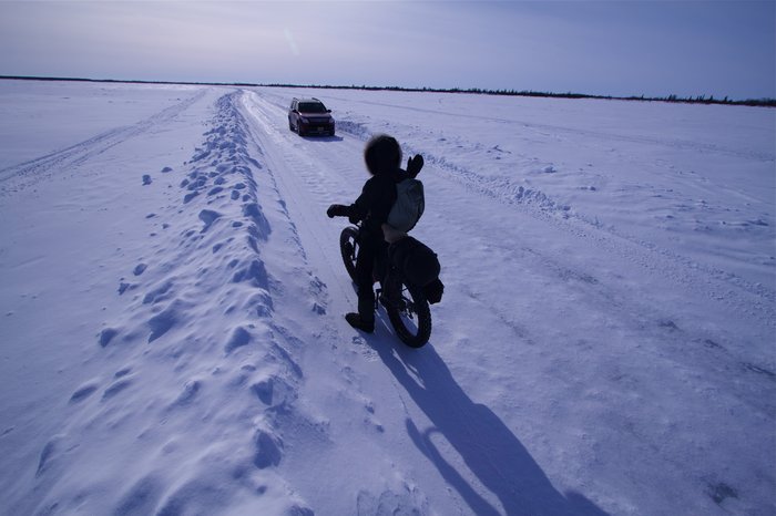 Bethel ice road winter 2012