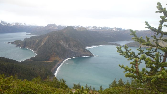 The two biggest driftwood beaches on the Kenai Peninsula, on the remote south coast.