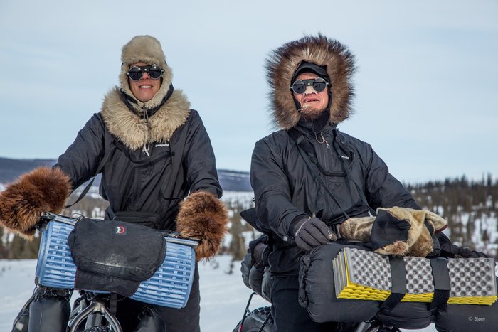 In March of 2016 Bjørn Olson and Kim McNett fat-biked from Nome to Kotzebue, then on to Kivalina.